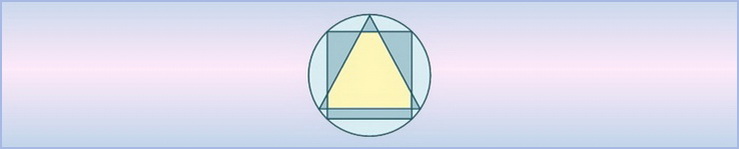 Геометрические задачи на максимум, треугольник и квадрат вписанные в окружность