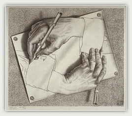 Рисующие руки. 1948